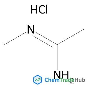 N'-methylethanimidamide hydrochloride structure