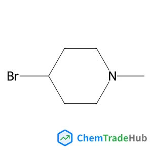 4-Bromo-1-methylpiperidine structure