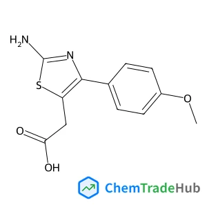 2-(2-Amino-4-(4-methoxyphenyl)thiazol-5-yl)acetic acid