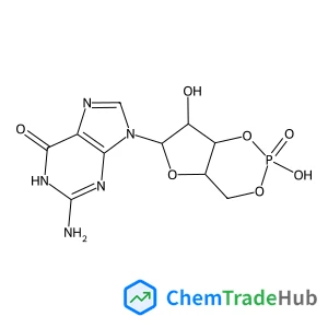 2-Amino-9-[(4aR,6R,7R,7aS)-2,7-dihydroxy-2-oxidotetrahydro-4H-furo[3,2-d][1,3,2]dioxaphosphinin-6-yl]-1,9-dihydro-6H-purin-6-one
