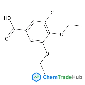3-Chloro-4,5-diethoxybenzoic acid