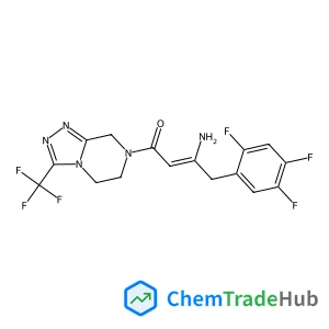 (2Z)-3-Amino-1-[3-(trifluoromethyl)-5,6-dihydro[1,2,4]triazolo[4,3-a]pyrazin-7(8H)-yl]-4-(2,4,5-trifluorophenyl)-2-buten-1-one