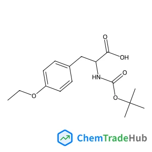 O-Ethyl-N-{[(2-methyl-2-propanyl)oxy]carbonyl}-L-tyrosine