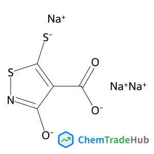 Trisodium 3-oxido-5-sulfido-1,2-thiazole-4-carboxylate