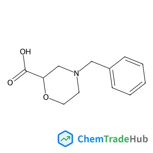 4-Benzyl-2-morpholinecarboxylic acid