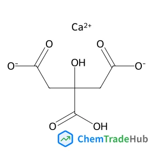 1,2,3-Propanetricarboxylic acid, 2-hydroxy-, calcium salt