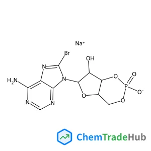 8-bromo-cyclic 3',5'-(hydrogen phosphate)-Adenosine, sodium salt (11)