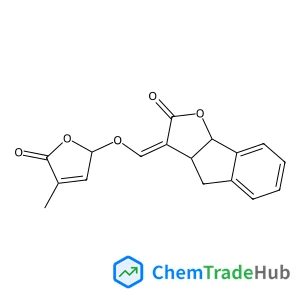 (3E,3aR,8bS)-3-[[(2R)-4-methyl-5-oxo-2H-furan-2-yl]oxymethylidene]-4,8b-dihydro-3aH-indeno[1,2-b]furan-2-one