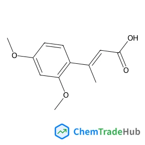 (2E)-3-(2,4-Dimethoxyphenyl)-2-butenoic acid
