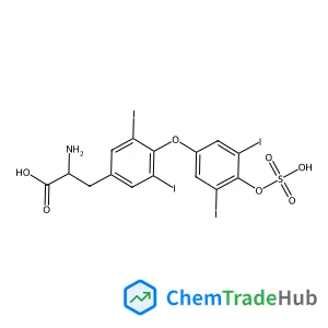 O-[3,5-Diiodo-4-(sulfooxy)phenyl]-3,5-diiodo-L-tyrosine