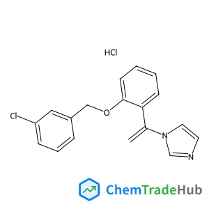 1-(1-{2-[(3-Chlorobenzyl)oxy]phenyl}vinyl)-1H-imidazole hydrochloride (1:1)
