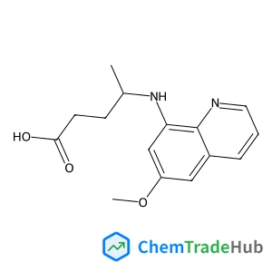 4-[(6-Methoxy-8-quinolinyl)amino]pentanoic acid