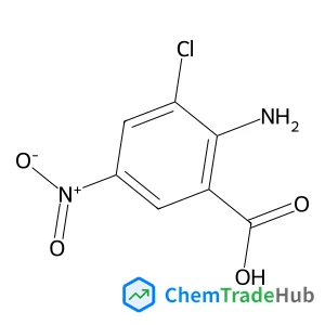 2-Amino-3-chloro-5-nitrobenzoic acid