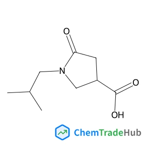 1-Isobutyl-5-oxo-3-pyrrolidinecarboxylic acid