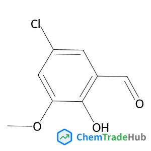 5-Chloro-2-hydroxy-3-methoxybenzaldehyde