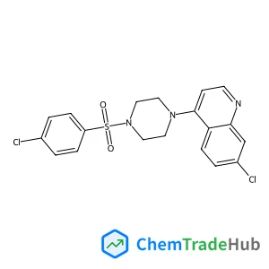 7-Chloro-4-{4-[(4-chlorophenyl)sulfonyl]-1-piperazinyl}quinoline