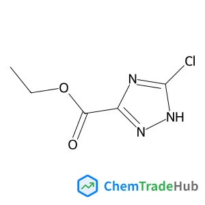 Ethyl 3-chloro-1H-1,2,4-triazole-5-carboxylate