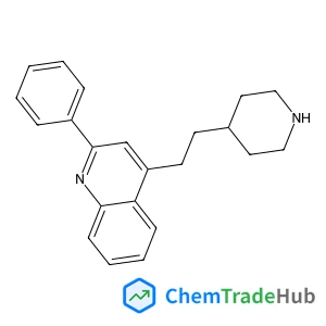 2-Phenyl-4-[2-(4-piperidinyl)ethyl]quinoline