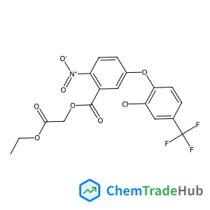 2-Ethoxy-2-oxoethyl 5-[2-chloro-4-(trifluoromethyl)phenoxy]-2-nitrobenzoate