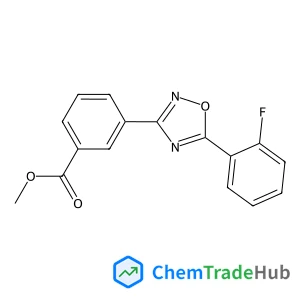 Methyl 3-(5-(2-fluorophenyl)-1,2,4-oxadiazol-3-yl)benzoate