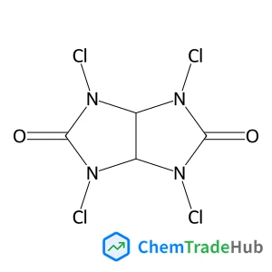 1,3,4,6-Tetrachlorotetrahydroimidazo(4,5-d)imidazole-2,5(1H,3H)-dione