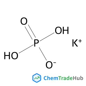 Potassium dihydrogen phosphate structure