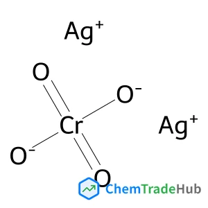 Disilver(1+) dioxido(dioxo)chromium