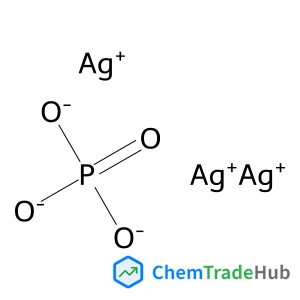 Trisilver(1+) phosphate