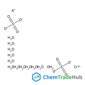 Chromium(III) potassium sulfate dodecahydrate