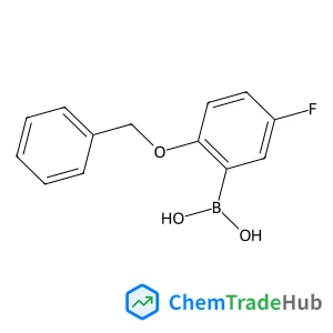 [2-(Benzyloxy)-5-fluorophenyl]boronic acid