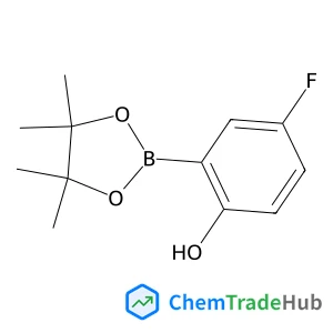4-Fluoro-2-(4,4,5,5-tetramethyl-1,3,2-dioxaborolan-2-yl)phenol