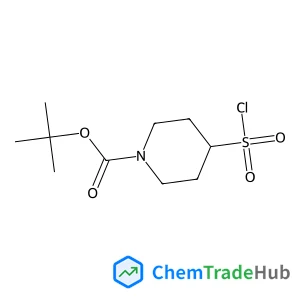 2-Methyl-2-propanyl 4-(chlorosulfonyl)-1-piperidinecarboxylate