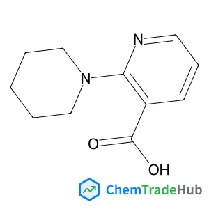 2-(1-Piperidinyl)nicotinic acid