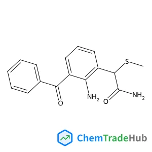 2-(2-Amino-3-benzoylphenyl)-2-(methylsulfanyl)acetamide