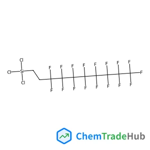 Trichloro(3,3,4,4,5,5,6,6,7,7,8,8,9,9,10,10,10-heptadecafluorodecyl)silane
