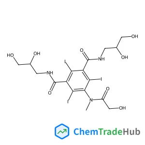 N,N'-Bis(2,3-dihydroxypropyl)-5-[glycoloyl(methyl)amino]-2,4,6-triiodoisophthalamide