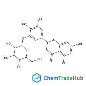5-[(2S)-5,7-Dihydroxy-4-oxo-3,4-dihydro-2H-chromen-2-yl]-2,3-dihydroxyphenyl beta-D-glucopyranoside
