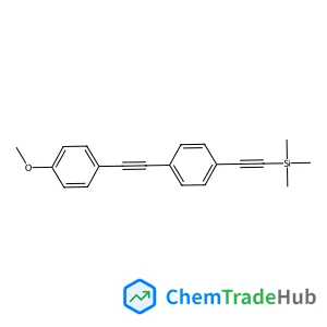 ({4-[(4-Methoxyphenyl)ethynyl]phenyl}ethynyl)(trimethyl)silane