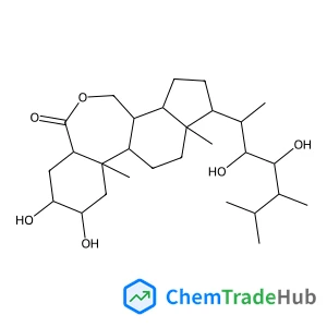 (3aS,5S,6R,7aR,7bS,9aS,10R,12aS,12bS)-10-[(2S,3R,4R,5R)-3,4-Dihydroxy-5,6-dimethyl-2-heptanyl]-5,6-dihydroxy-7a,9a-dimethylhexadecahydro-3H-benzo[c]indeno[5,4-e]oxepin-3-one