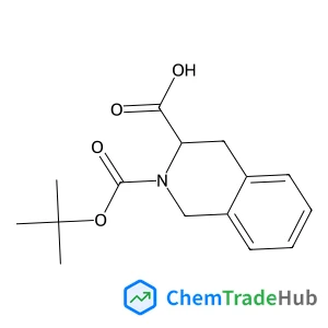 (3S)-2-{[(2-Methyl-2-propanyl)oxy]carbonyl}-1,2,3,4-tetrahydro-3-isoquinolinecarboxylic acid