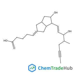 (5E)-5-[(3aS,4R,5R,6aS)-5-Hydroxy-4-[(1E,3S)-3-hydroxy-4-methyl-1-octen-6-yn-1-yl]hexahydro-2(1H)-pentalenylidene]pentanoic acid