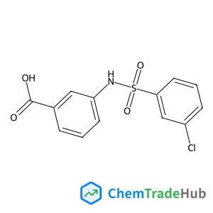3-{[(3-Chlorophenyl)sulfonyl]amino}benzoic acid
