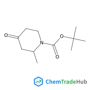 2-Methyl-2-propanyl (2R)-2-methyl-4-oxo-1-piperidinecarboxylate 2-Methyl-2-propanyl (2R)-2-methyl-4-oxo-1-piperidinecarboxylate