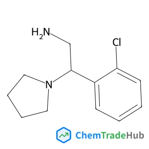 2-(2-Chlorophenyl)-2-(1-pyrrolidinyl)ethanamine