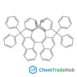 2,6-Bis(triphenylsilyl)dinaphtho[2,1-d:1',2'-f][1,3,2]dioxaphosphepin-4-ol 4-oxide