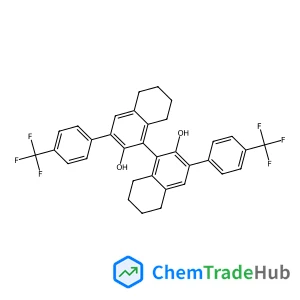 3,3-Bis[4-(trifluoromethyl)phenyl]-5,6,7,8-tetrahydro-1,1'-binaphthalene-2,2(3H)-diol