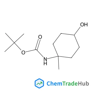2-Methyl-2-propanyl (4-hydroxy-1-methylcyclohexyl)carbamate