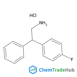 2-(4-Fluorophenyl)-2-phenylethanamine hydrochloride (1:1)