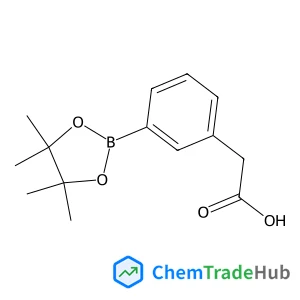 2-[3-(4,4,5,5-tetramethyl-1,3,2-dioxaborolan-2-yl)phenyl]acetic acid