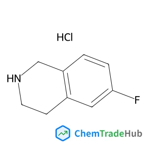 6-Fluoro-1,2,3,4-tetrahydroisoquinoline hydrochloride (1:1)